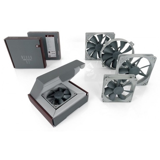 Noctua NF-B9 redux-1600 PWM Computer case Fan 9.2 cm Black, Grey