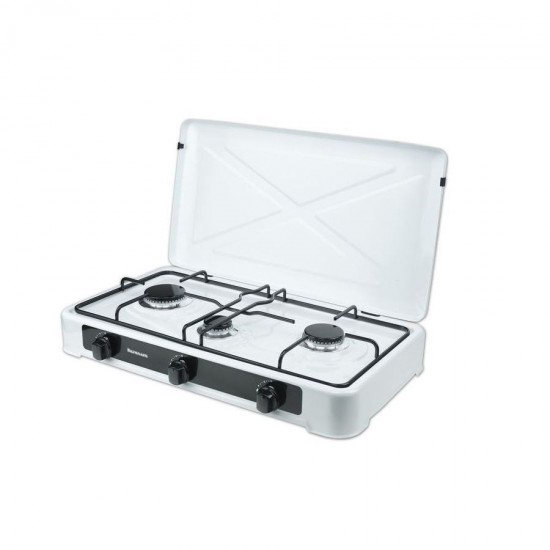 Countertop Hob Gas Ravanson K-03TB [white; 3 zone(s)]