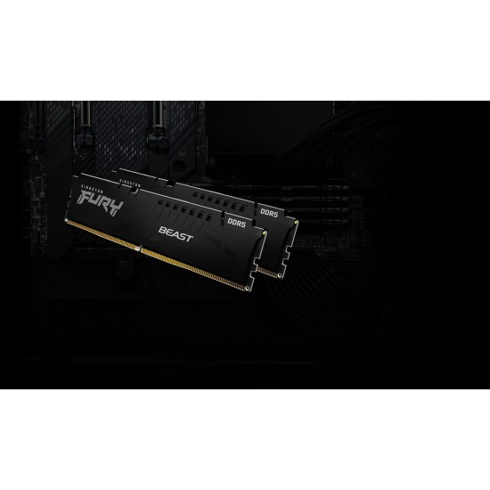 Kingston Technology FURY 32GB 5200MT/s DDR5 CL40 DIMM Beast Black