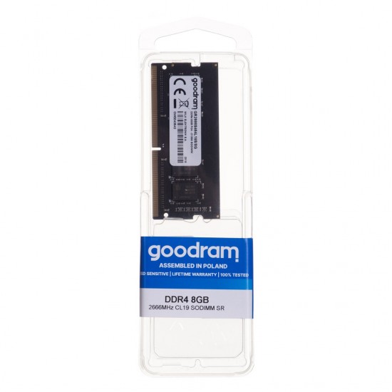 Goodram GR2666D464L19S/8G memory module 8 GB DDR4 2666 MHz