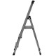 Krause Solidy Folding ladder silver