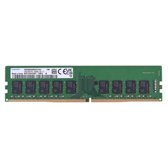 Samsung M391A2K43DB1-CWE memory module 16 GB 1 x 16 GB DDR4 3200 MHz ECC