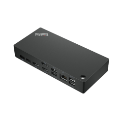 Lenovo 40AY0090EU notebook dock/port replicator Wired USB 3.2 Gen 1 (3.1 Gen 1) Type-C Black