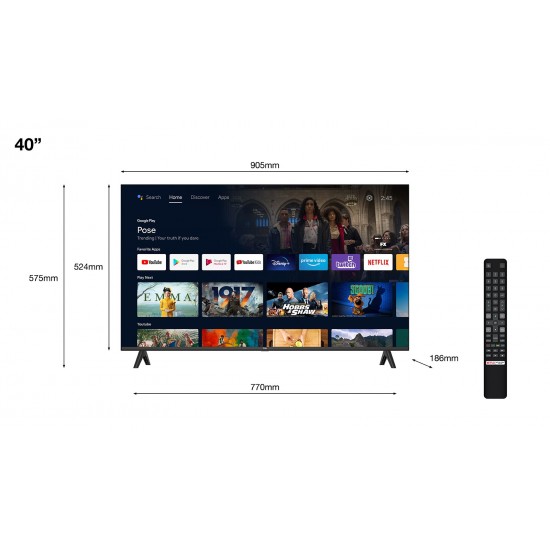 TCL S54 Series 40S5400A TV 101.6 cm (40