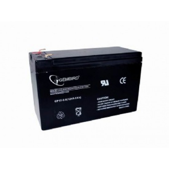 Gembird BAT-12V9AH Gel battery, universal 12V/9AH