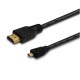 Savio CL-39 HDMI cable 1 m HDMI Type A (Standard) HDMI Type D (Micro) Black