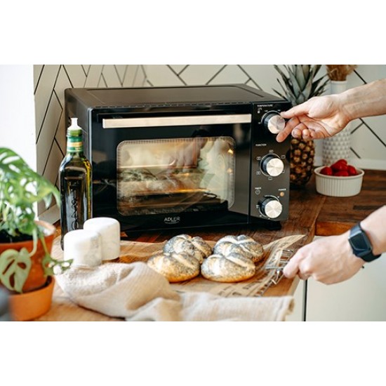 Adler AD 6024 oven Black