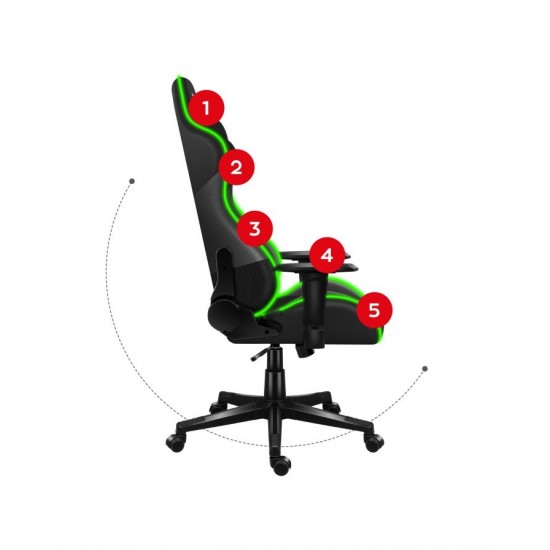 Huzaro Force 6.2 Black RGB gaming chair