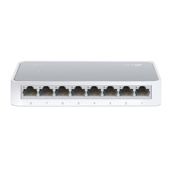 TP-Link TL-SF1008D Unmanaged Fast Ethernet (10/100) White