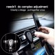 Maclean car phone holder, universal, for the ventilation grille, gravity, max. center distance 90mm, MC-324