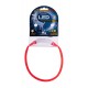 HILTON LED silicone 1.4x0.8x40 cm with USB - dog collar