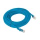 Lanberg Patchcord UTP Cat.5e 10m Blue PCU5-10CC-1000-B