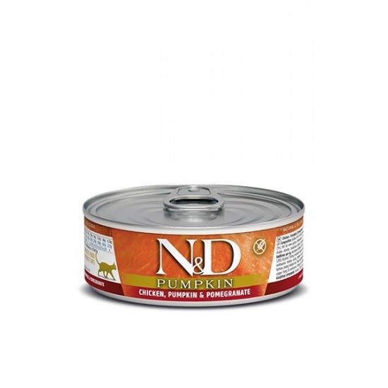 FARMINA N&D CAT CHICKEN & PUMPKIN & POMEGRANATE 70g