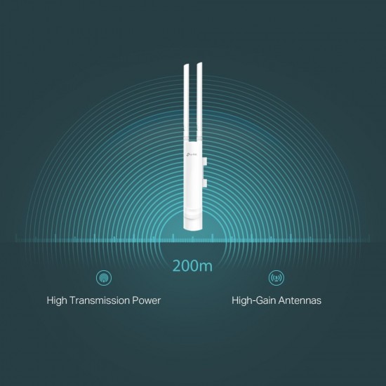 TP-Link EAP113-Outdoor 300 Mbit/s White Power over Ethernet (PoE)