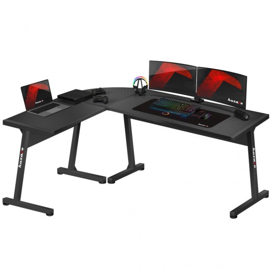 HUZARO HERO 6.0 BLACK GAMING DESK