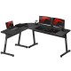 HUZARO HERO 6.0 BLACK GAMING DESK