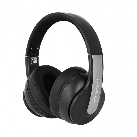 Esperanza EH240 Bluetooth headphones Headband, Black