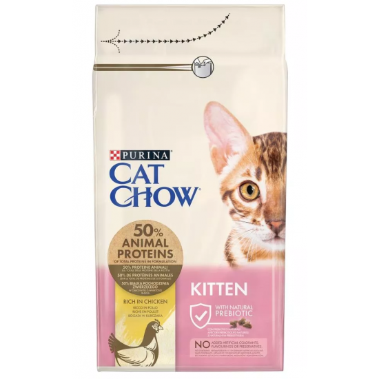 Purina Cat Chow Kitten cats dry food Chicken 1.5 kg