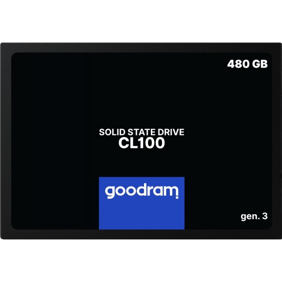 SSD Goodram CL100 Gen. 3 480GB Sata III 2,5  Retail