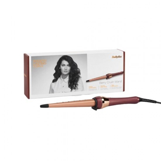 BaByliss 2523PE hair styling tool Curling wand Warm Rose