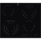 Electrolux EHF6343FOK hob Black Built-in 60 cm Ceramic 4 zone(s)