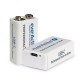 Rechargeable battery  everActive 6F22/9V Li-ion 550 mAh with USB TYPE C