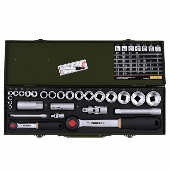 Proxxon 23 020 Socket wrench set 27 pc(s)