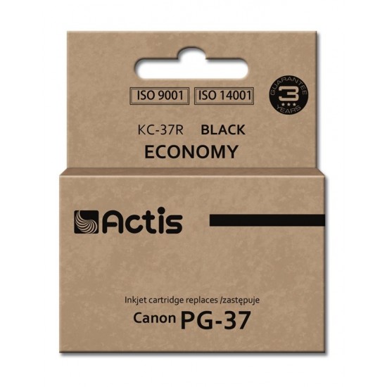 Actis KC-37R ink (replacement for Canon PG-37; Standard; 12 ml; black)