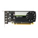 PNY VCNT1000-PB NVIDIA T1000 4GB GDDR6 4x MINI DISPLAYPORT PCI EXPRESS 3.0 LP - ATX BRACKET RETAIL