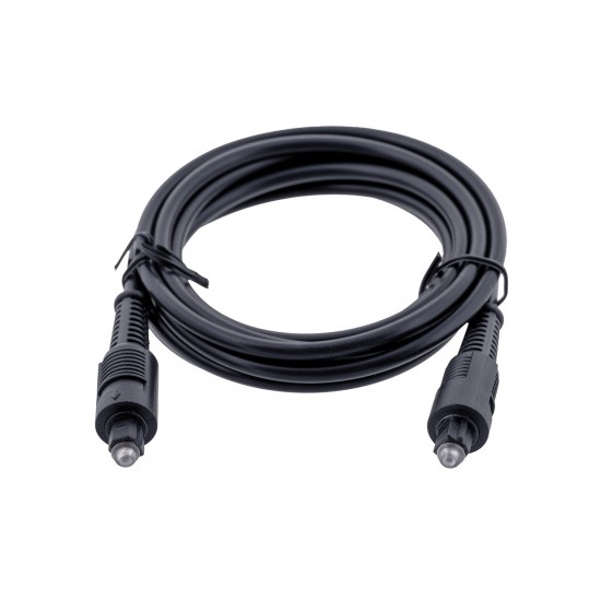 Gembird Toslink, 2m audio cable Black