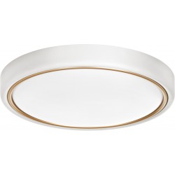 Modern LED ceiling plafond Activejet VERDI White/Gold 23W