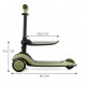 Kinderkraft scooter HALLEY green