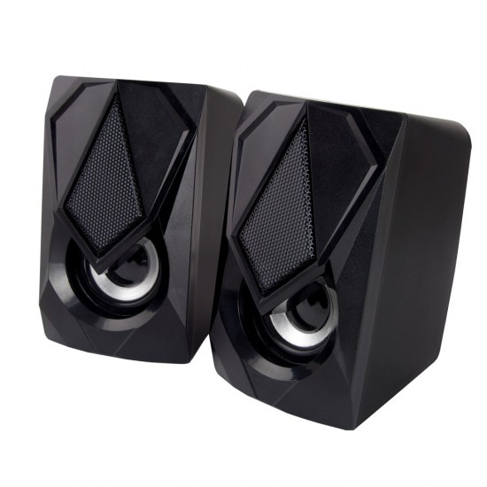 Esperanza EGS102 Speakers 2.0 USB LED 5 W Black