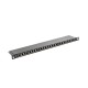 LANBERG PATCH PANEL 24 PORT 0.5U CAT.5E FTP BLACK