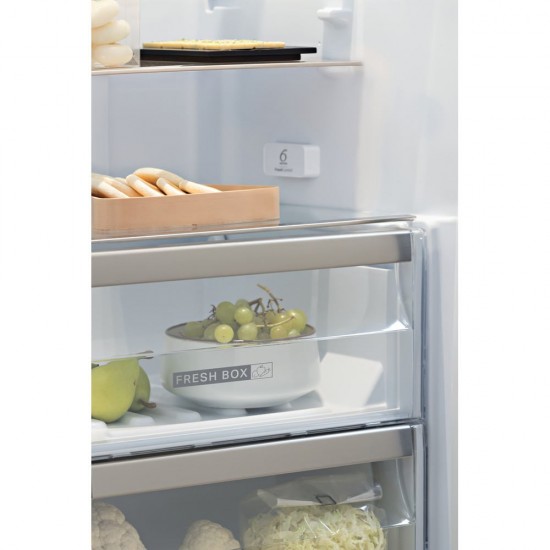 Whirlpool SW8 AM2Y XR 2 fridge Freestanding 364 L E Stainless steel