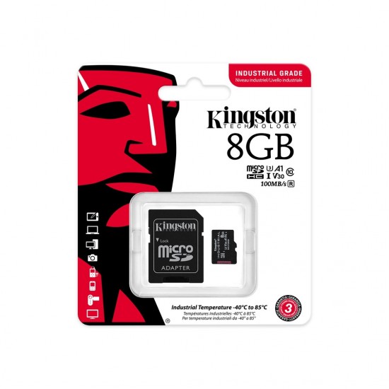 KINGSTON microSDHC Industrial 8GB SDCIT2/8GB