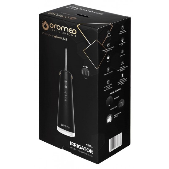 Inteligentny irygator ORO-DENTAL BLACK Oromed