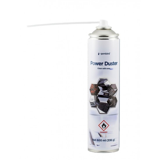 Gembird CK-CAD-FL600-01 compressed air duster 600 ml