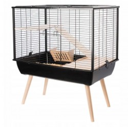 Zolux Cage Neo Muki Large Rodents H58, black
