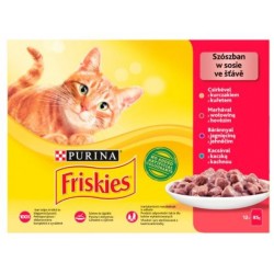 Friskies Mix meat - wet cat food - 12 x 85 g