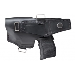 Leather holster for Walther PGS gas pistol