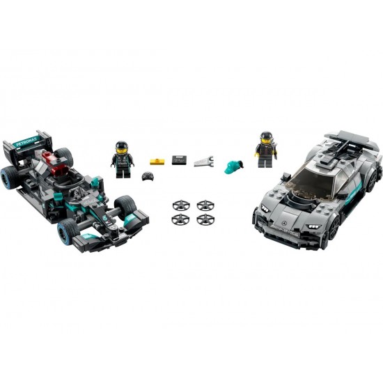 LEGO SPEED CHAMPIONS 76909 MERCEDES-AMG F1 W12 E PERFORMANCE & MERCEDES-AMG PROJECT ONE