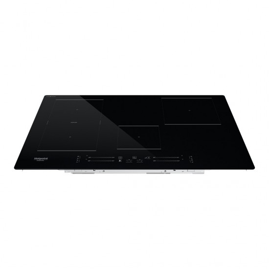 Hotpoint HS 1377C CPNE Black Built-in 77 cm Zone induction hob 4 zone(s)