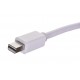 Savio CL-57 video cable adapter 0.2 m Mini DisplayPort HDMI Type A (Standard) White