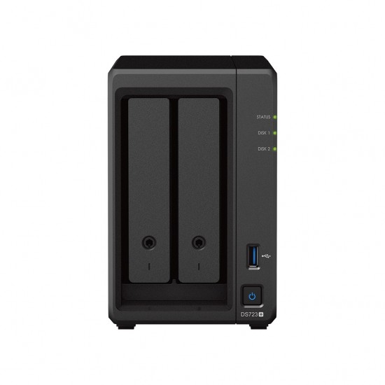 Synology DiskStation DS723+ NAS/storage server Tower Ethernet LAN Black R1600