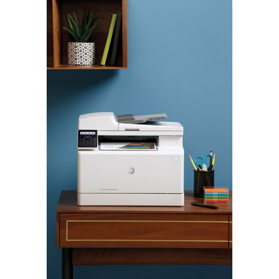 HP Color LaserJet Pro MFP M183fw, Print, Copy, Scan, Fax, 35-sheet ADF; Energy Efficient; Strong Security; Dualband Wi-Fi