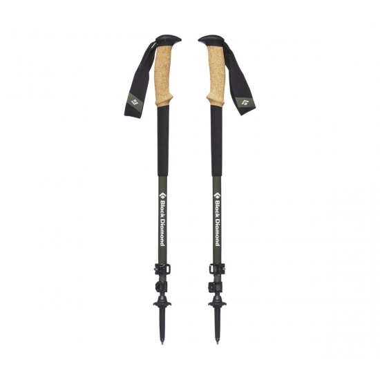 Black Diamond Alpine Carbon Cork trekking pole Unisex Telescopic