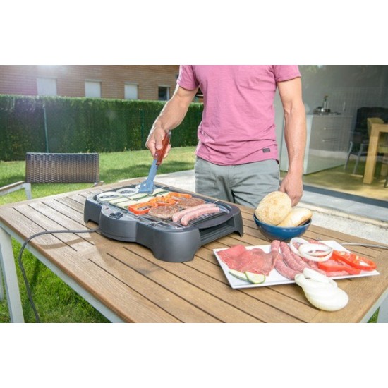 Taurus Maxim's Plus Barbecue Tabletop Electric Black 2000 W