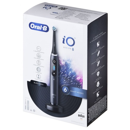 Braun Oral-B szczoteczka elektryczna iO8 BLACK