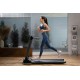 Electric treadmill, home OVICX Q2S PLUS bluetooth&app, 1-14km (black)